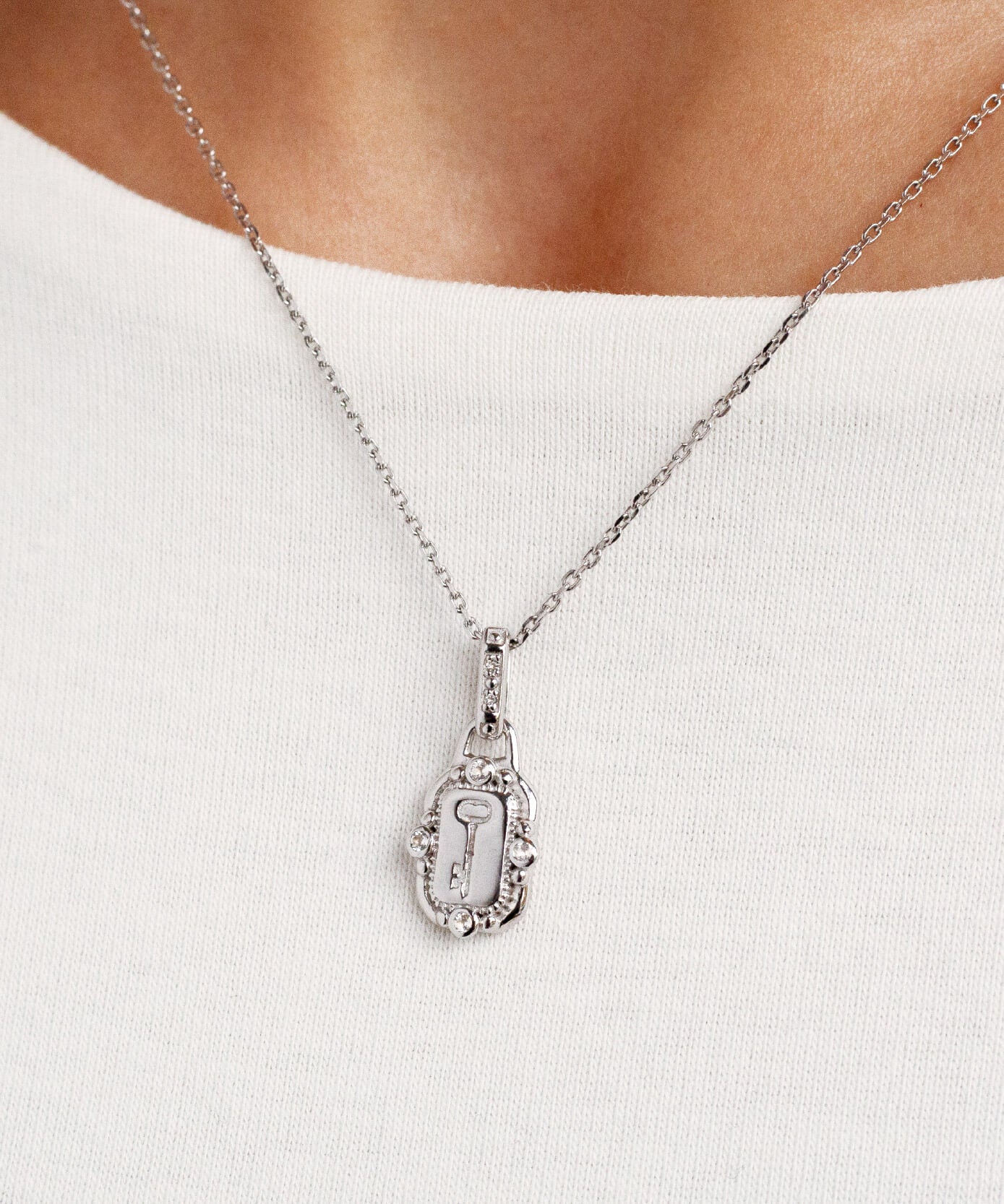 Opportunities Key Amulet Necklace