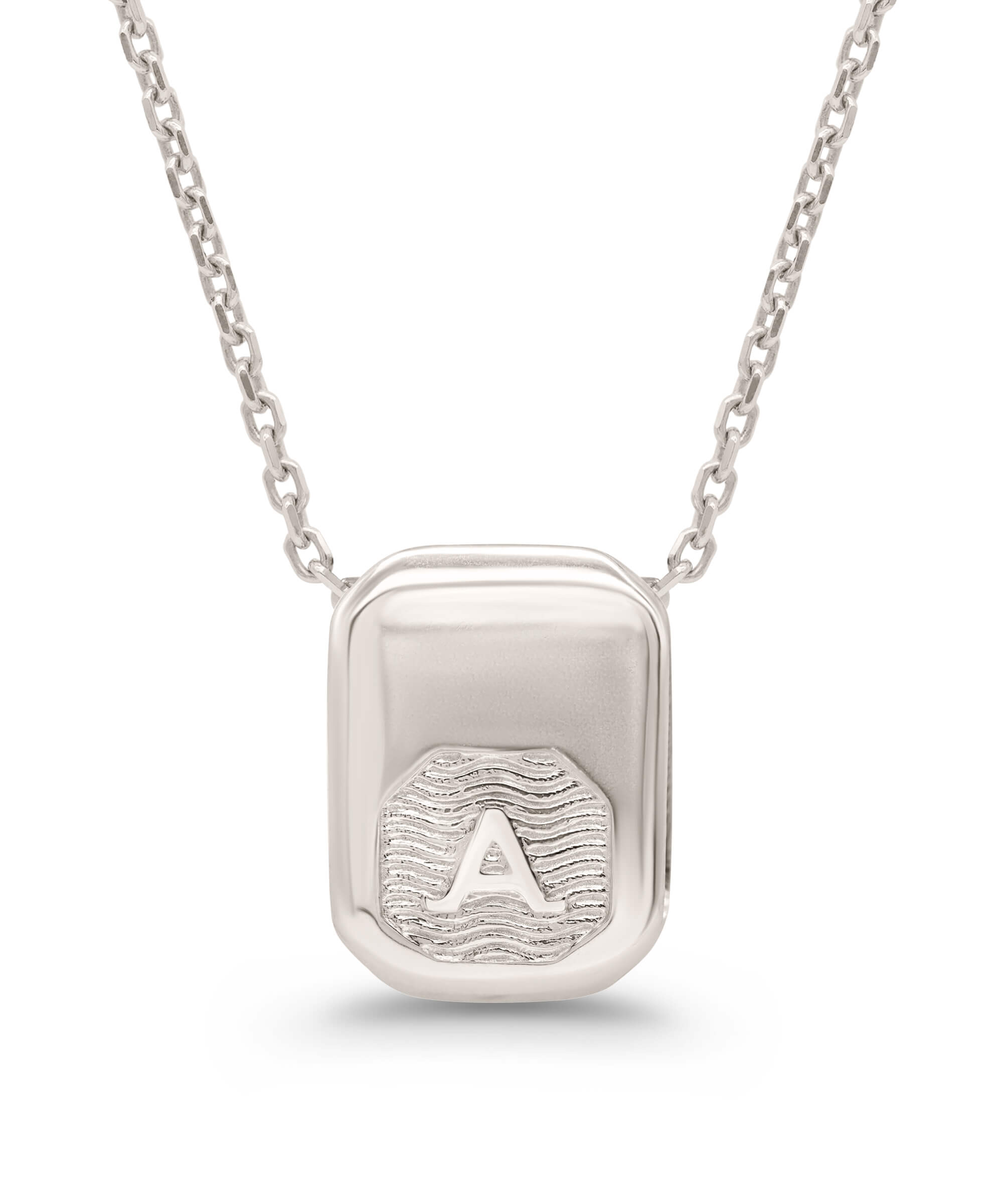 AMULETHA symbolic luxury jewelry gifting - Horseshoe Amulet - white gold with diamonds - back