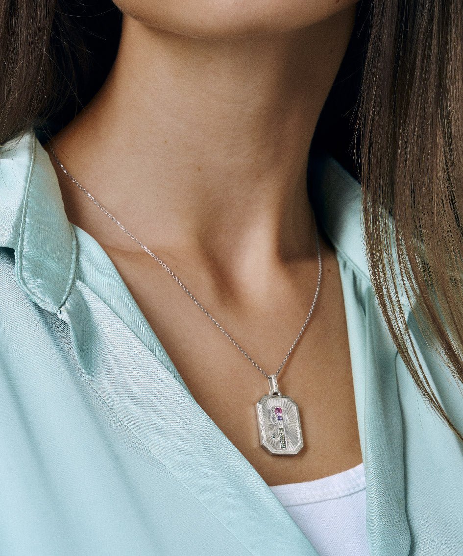 Love Rose Amulet Necklace
