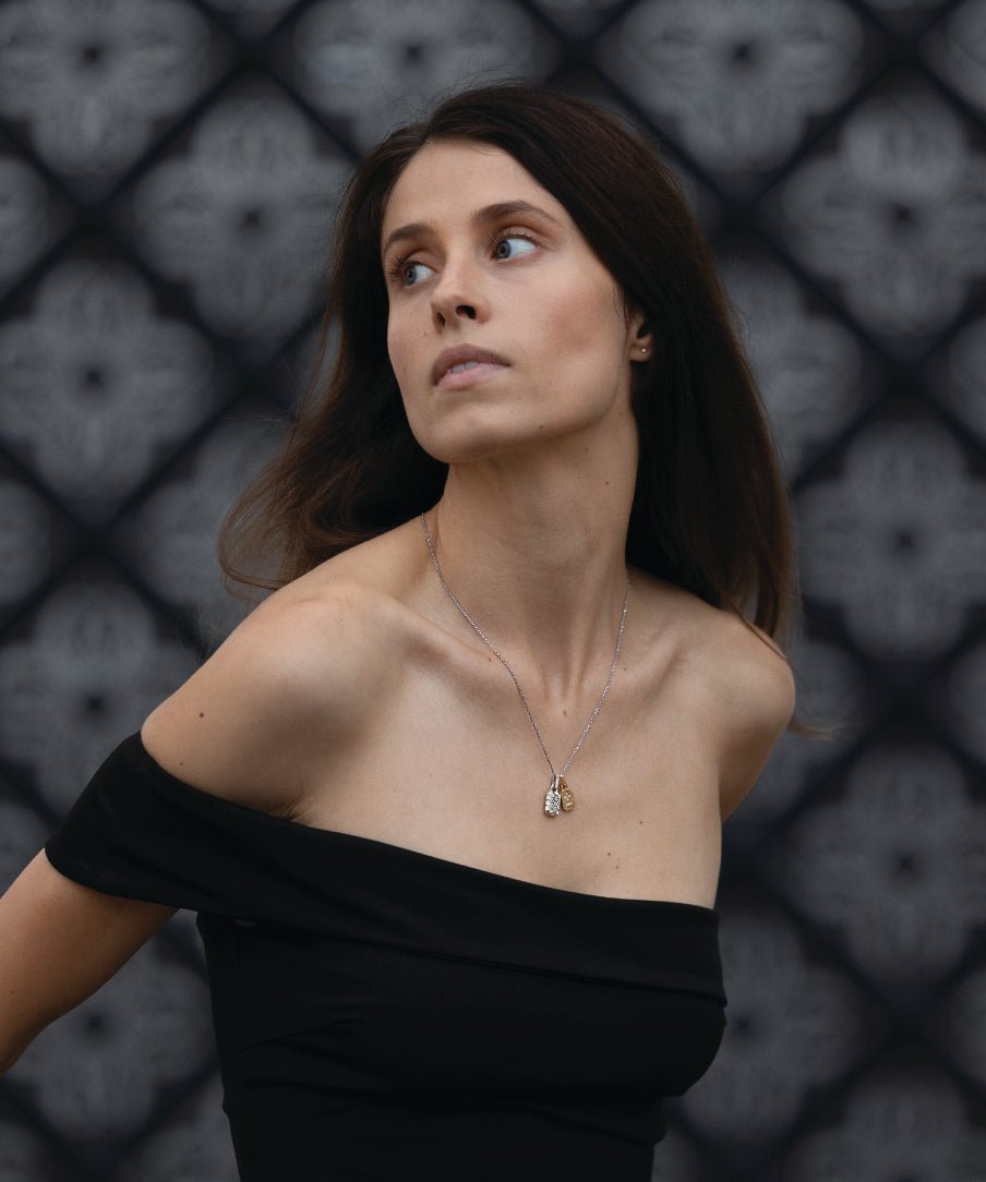 Unity Honeycomb Amulet Necklace