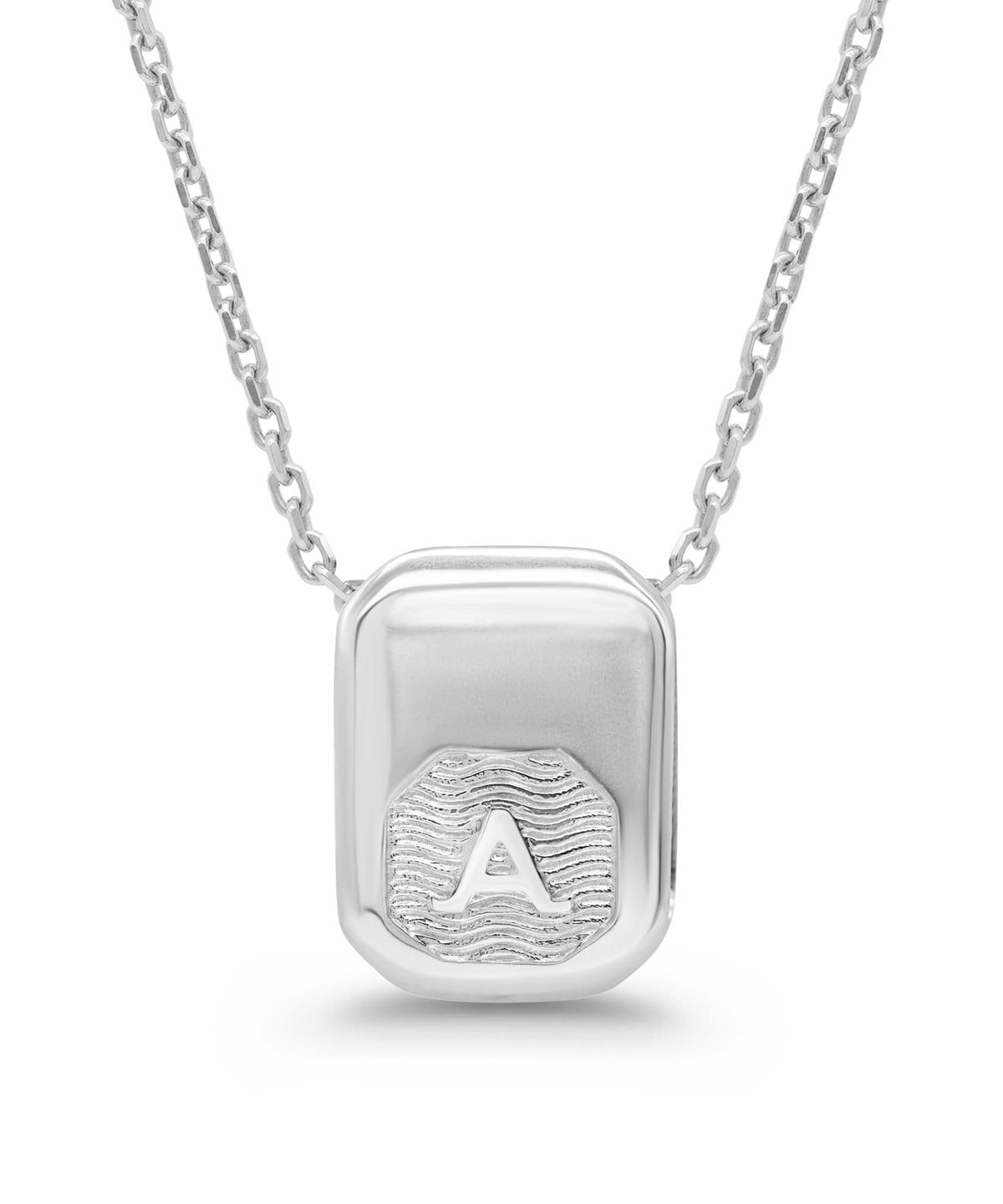 AMULETHA symbolic luxury jewelry gifting - Horseshoe Amulet - sterling silver with diamonds - back