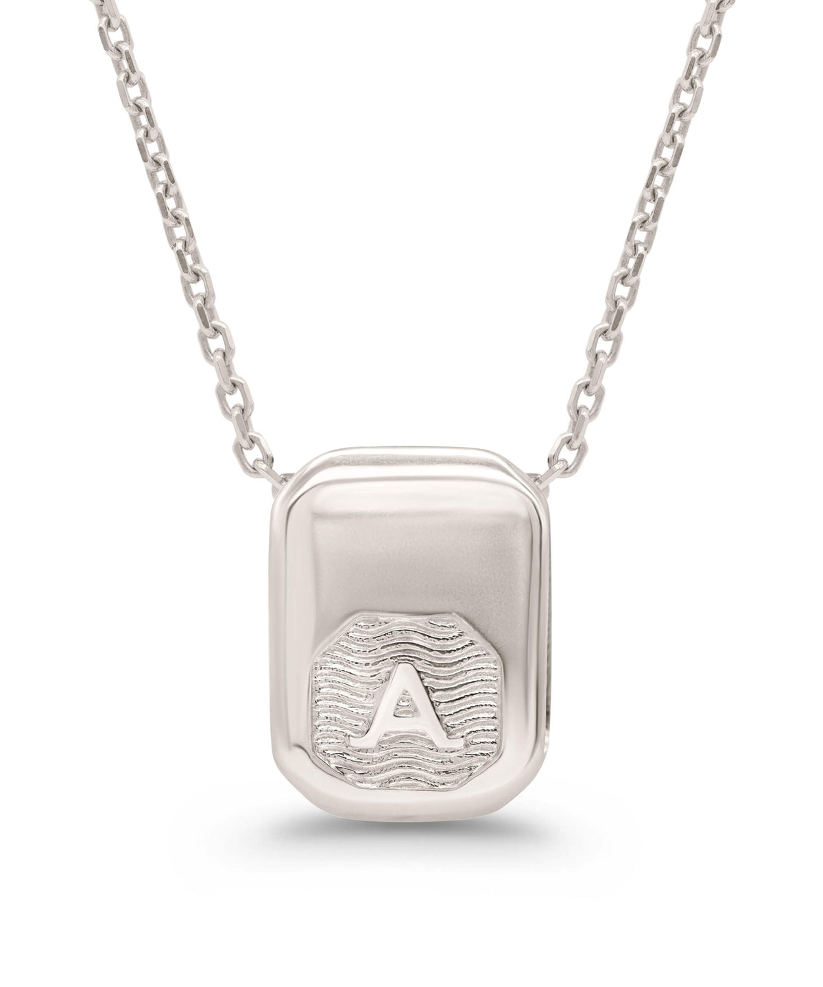 AMULETHA symbolic luxury jewelry gifting - Horseshoe Amulet - white gold with diamonds - back