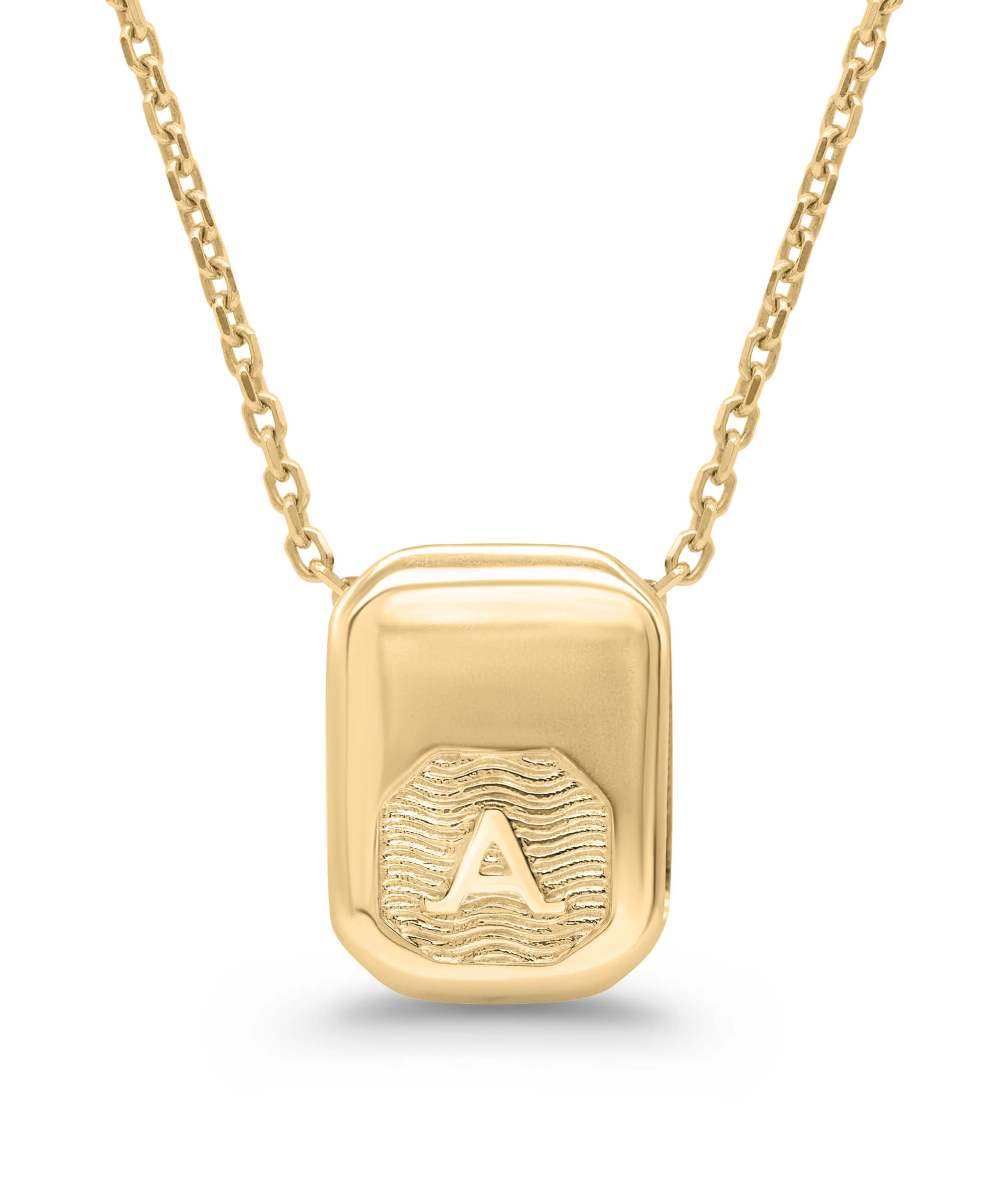 AMULETHA symbolic luxury jewelry gifting - Horseshoe Amulet - yellow gold with diamonds - back