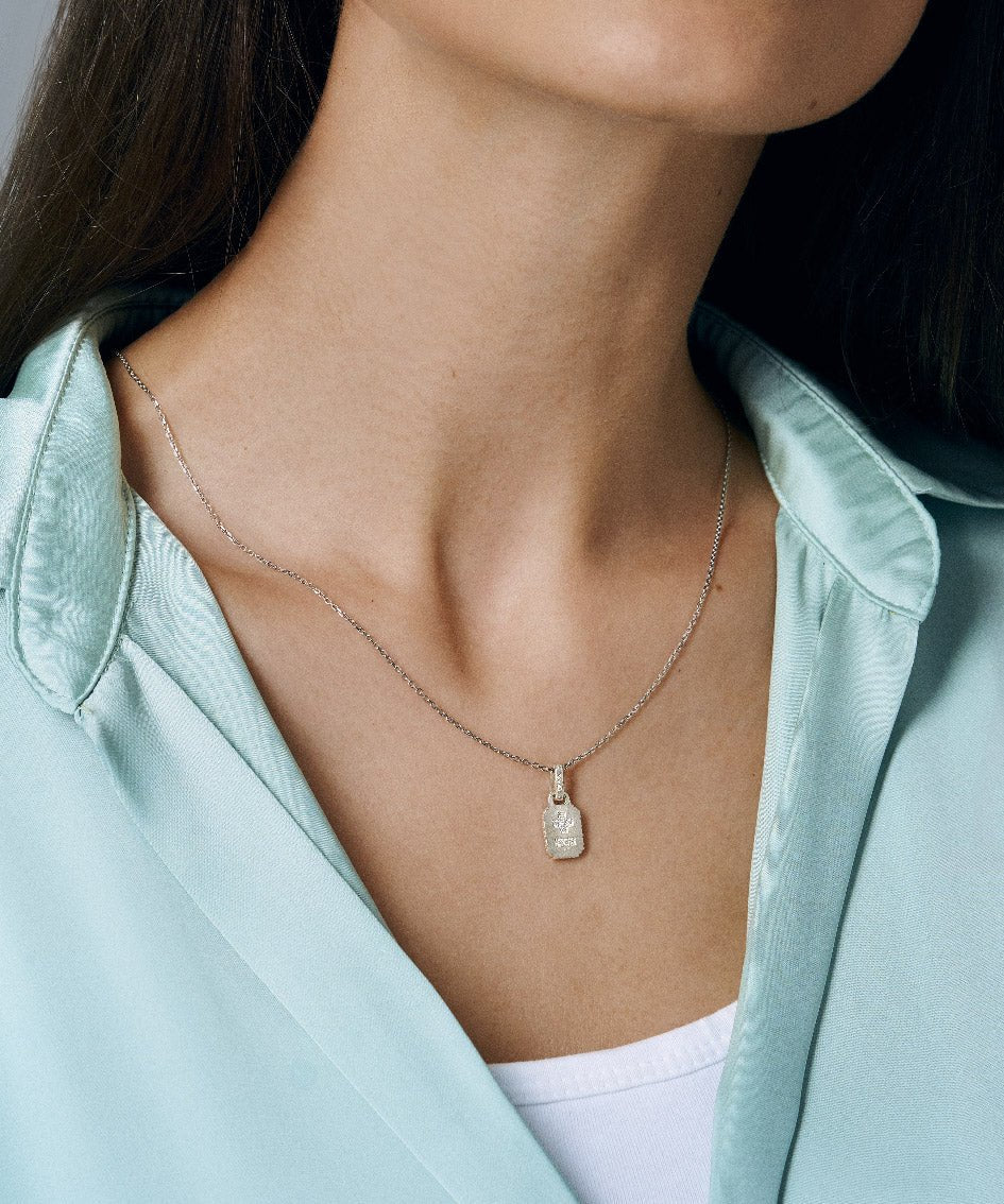 "Qu'Hier Que Demain" Mini Amulet